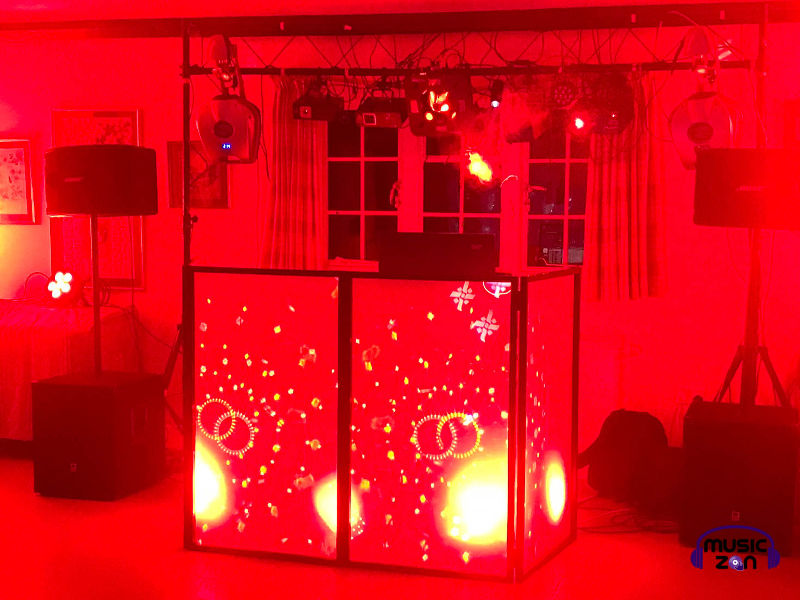 Red DJ Booth